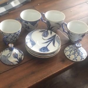 Bombay 4 pc tea set.. never used